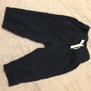 6-9 months Joggers All Black